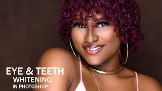 How To Whiten Eyes & Teeth In Photoshop, Save Brush & Action For Eye and Teeth whitening Easily 2022