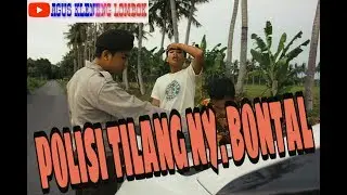 NYOMAN BONTAL DI TILANG POLISI