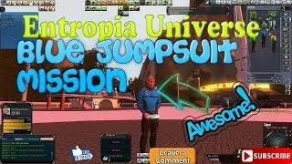 Entropia Universe Colonist Jumpsuite stage II Blue completion