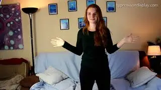 Sophie Hypnotized and Controlled by a Stuffed Animal - Hypnosis On Display