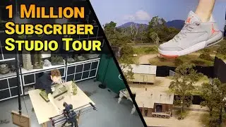 Behind the Scenes Studio Tour - Million Subscriber Special