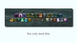 FFXIV minimalist UI