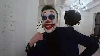 ГРИМ В СТИЛЕ ДЖОКЕРА // ФОТОСЕССИЯ К РАБОТЕ // Sergikkas