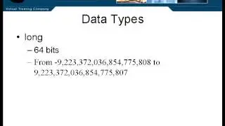Lesson3 Data Types | Certified Programmer for Java