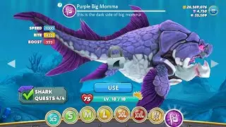 NEW PURPLE BIG MOMMA COMING TO HUNGRY SHARK WORLD? - Hungry Shark World