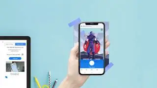 How to scan a target image using WebAR link