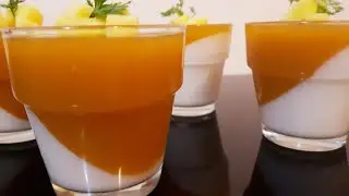 Mango Panna Cotta।। Italian Dessert।।Eid Special Mango Panna Cotta