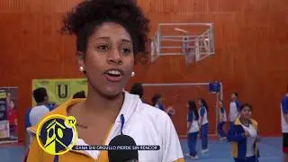 Basket Udec visita Colegio Creación