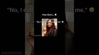 Poor Demi Lovato 😅 