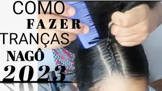 (INICIANTE)COMO FAZER TRANÇAS NAGÔ/RAÍZ SIMPLES (MUITO FÁCIL)