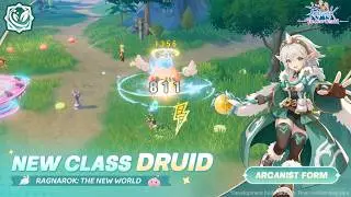 Ragnarok: The New World | New Class Gameplay Showcase – Druid