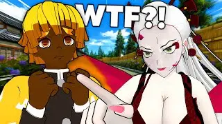 Demon Slayer but it's Season 3! (demon slayer vr)