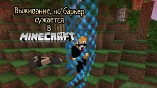 Minecraft, но барьер сужается: в этом видео был WOLCHAR и СССР котик мяу