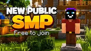 NEW PUBLIC SMP For Minecraft JAVA/PE 🔥 | Free to Join! | Survival SMP 24/7 | IP & Port