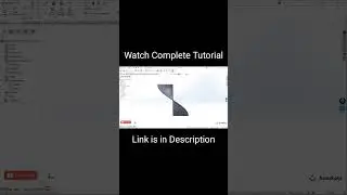 Advance Surface Modeling in SolidWorks| SolidWorks Tutorial 