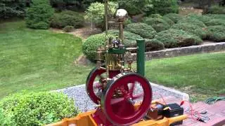 Perkins Water Cooled Vertical Side Shaft Engine (Built by Garland Jobe in 1989)