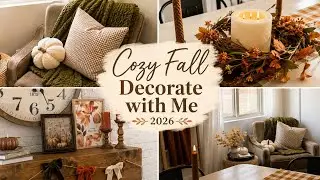 🍂 FALL DECORATE WITH ME 2026 | EARLY FALL DECORATING IDEAS 