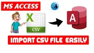 Effortless CSV File Import into MS Access Database: One-Click Solution | MS access | Rover