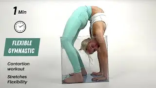 Flexible Girl in a Box | Extreme Flexibility Backbend | Contortion in a box | Head Sit