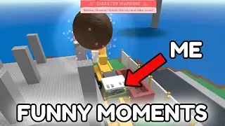 Roblox Natural Disaster Survival Funny Moments