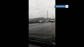 ДТП на мосту в Иванове