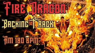 Fire Dragon Guitar BackingTrack Am :NYMBT