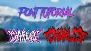 •FONT TUTORIAL || MB-FOREVER RAW || DEADWAX || FONT LINKS IN DESCRIPTION•