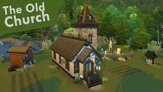 How I built a Old Church in the Sims 4 with the Nifty Knitting Stuff Pack