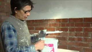 We glue and putty fiberglass