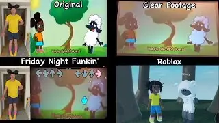 Friday Night Funkin Amanda The Adventurer & Wooly in real life (4 Different Ver)| 