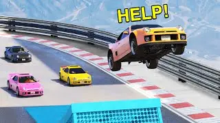 This GTA 5 race was a WARZONE