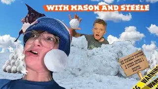 HAVING A snoobool BATTLE!!!!!!!!!!