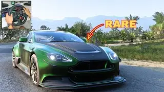 Forza Horizon 5  - Aston Martin V12 Vantage S - Logitch g29 Gameplay | Car Game