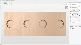 How to use the threadmilling toolpath in Vectric software | 2D Toolpaths | V12 Tutorials