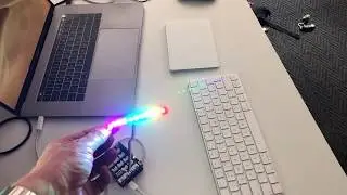 S4A Elements Silver Neopixel Live coding demo