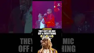 Cut his mic off & everything 😭😭😭 