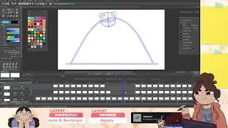 Doodling and animation in Blender Grease Pencil /THEN/ TVPaint 11 Pro / Come say hi :)