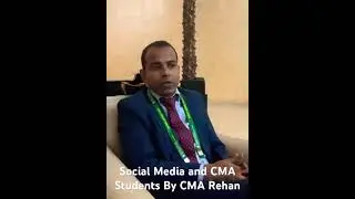 Social Media and CMA Students by CMA Rehan #inspiration