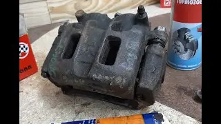 Обслуживание тормозов на Паджеро 4 Maintenance of brakes on Pajero 4