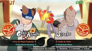 ▶ CHOJI vs JIROBO [Pt-Br] Naruto Shippuden: Ultimate Ninja Storm 4 (PS4 1080p)