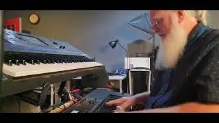 Roland Juno DS control playback of Yamaha A5000 oriental via MIDI note - 