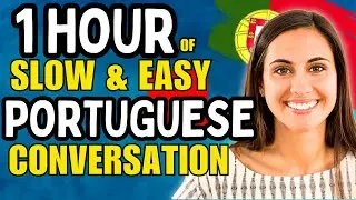 Learn Portuguese: A 1-HOUR Beginner Conversation Course 🇵🇹