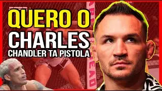 DEU O PAPO 🚨 CHARLES DO BRONX VS CHANDLER 2 SERÁ? - #podcastmma