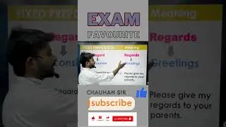 SSC की तैयारी करते हो देखो Confusing Words Regard vs Regards #shorts