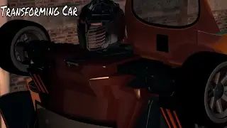Transforming Car Scene In Poser Pro 2014