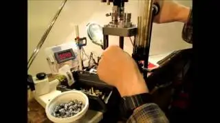 Lee Pro 1000  Making 100 9mm Rounds in Real Time