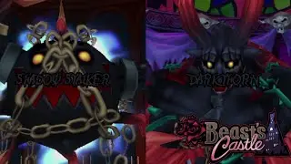 KH2 Sora & Beast VS Shadow Stalker and Dark Thorn | Proud Mode (PCSX2)