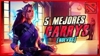 TOP 5 MEJORES CARRYS PARA JUGADORES NUEVOS | Dota 2