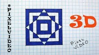 3D Pixel art #pixelvideo