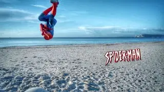 Real spiderman Training Avenger